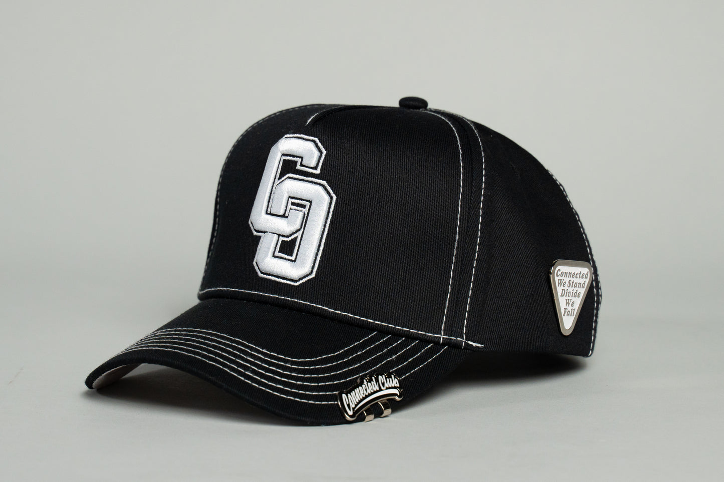 CONNECTED CLUB BLACK WORLDWIDE SNAPBACK
