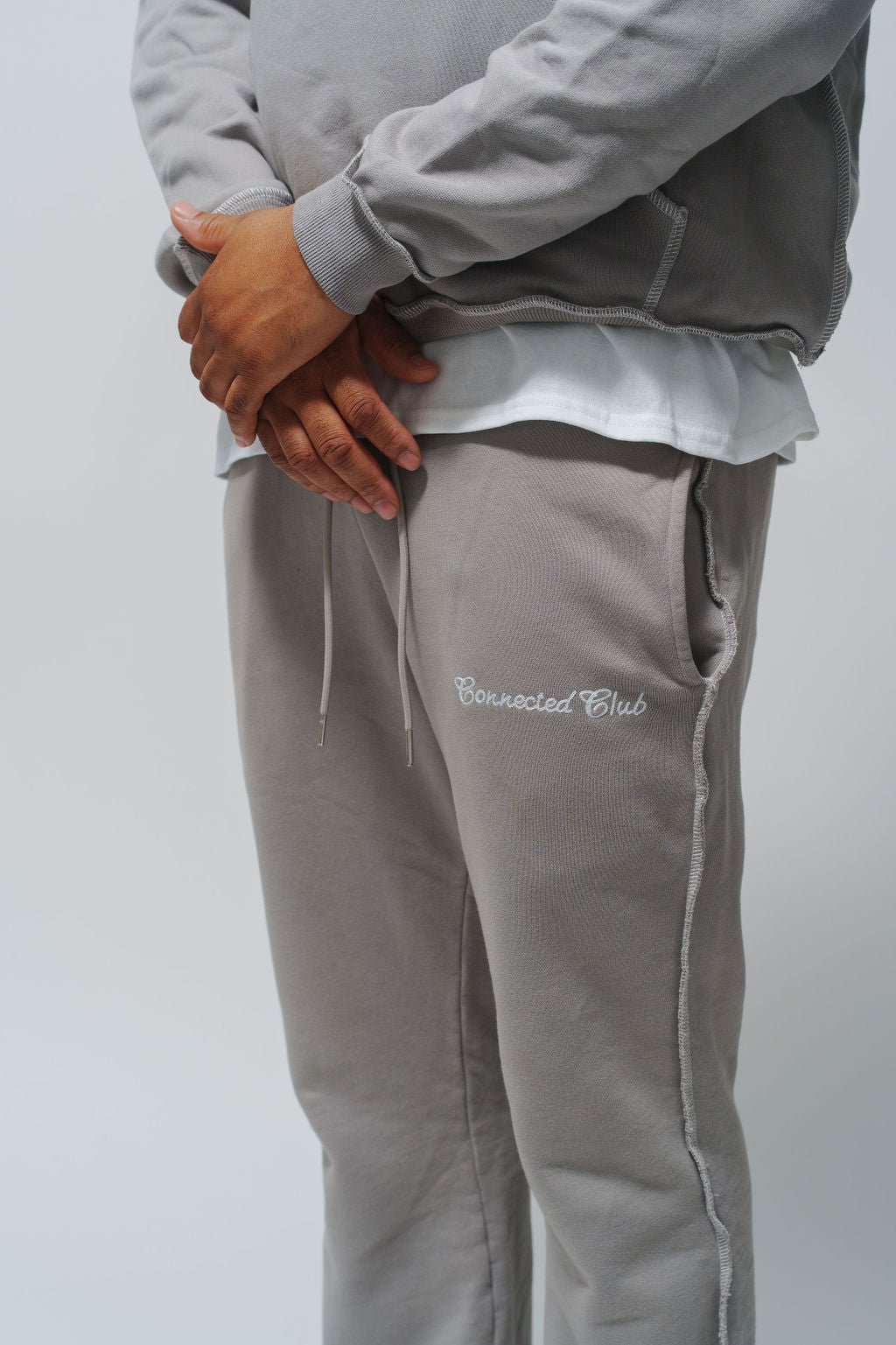 CONNECTED CLUB X GRAY SWEATSUIT