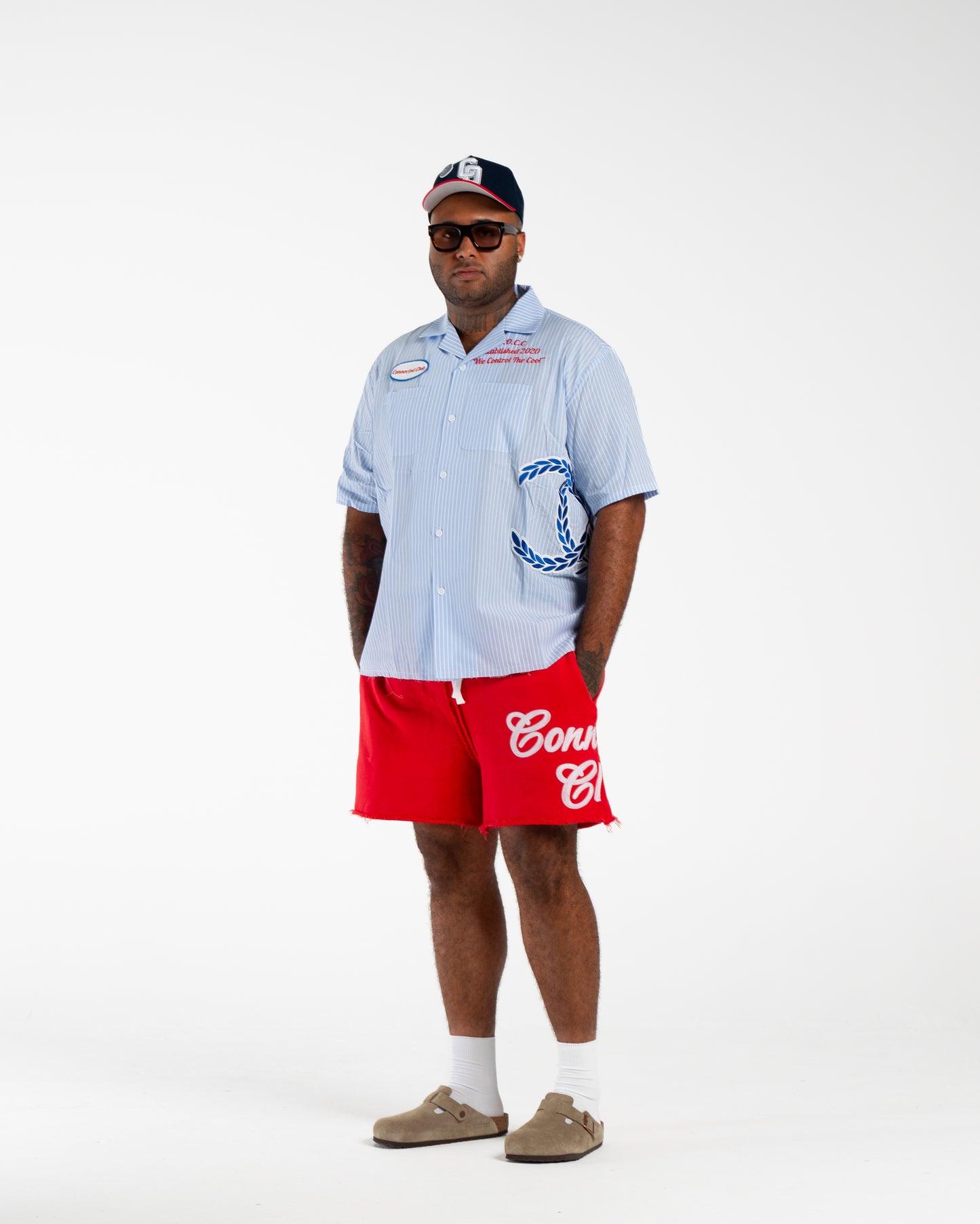 CONNECTED CLUB RED SHORTS