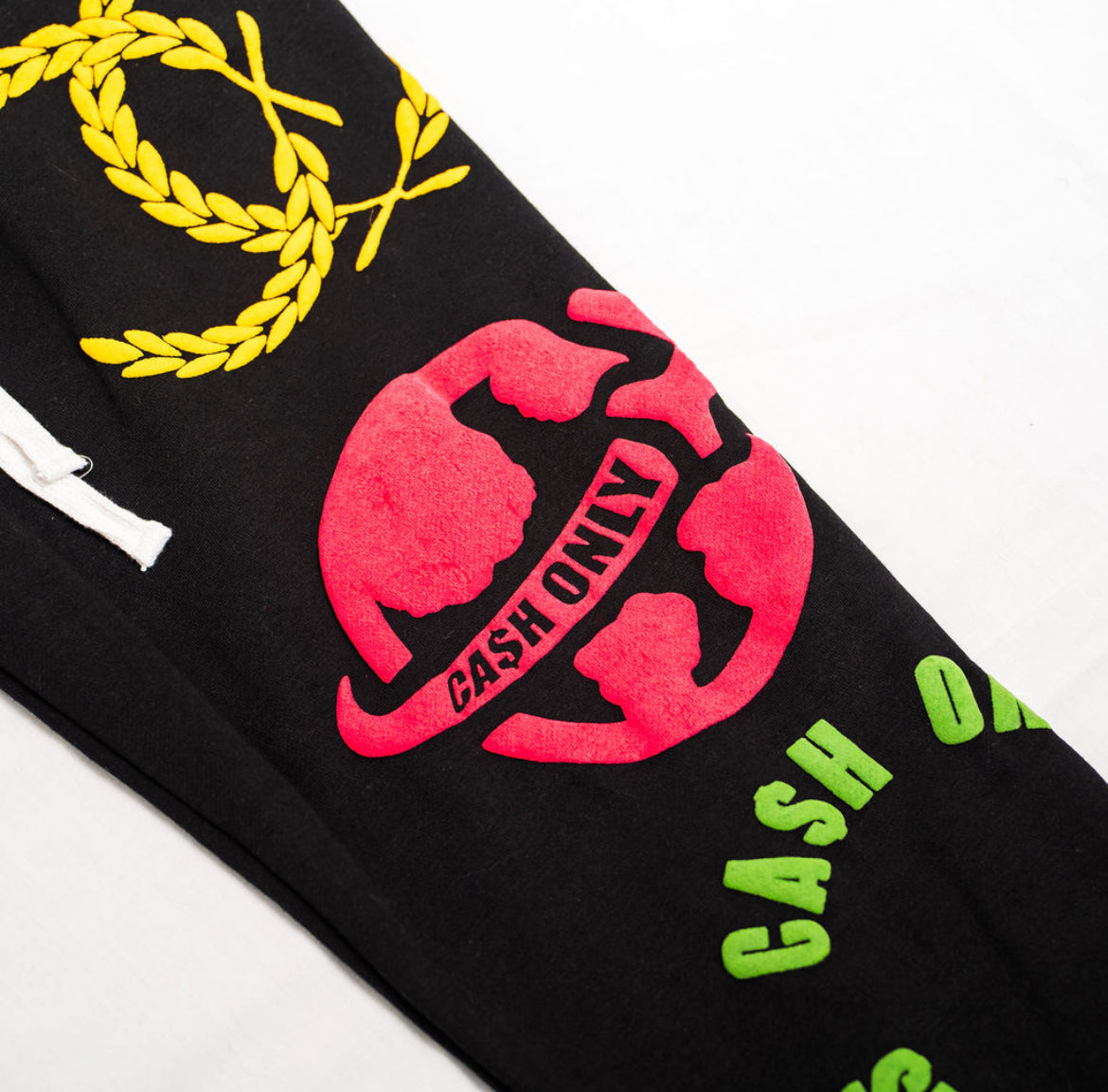CONNECTED CLUB BLACK SWEATPANTS