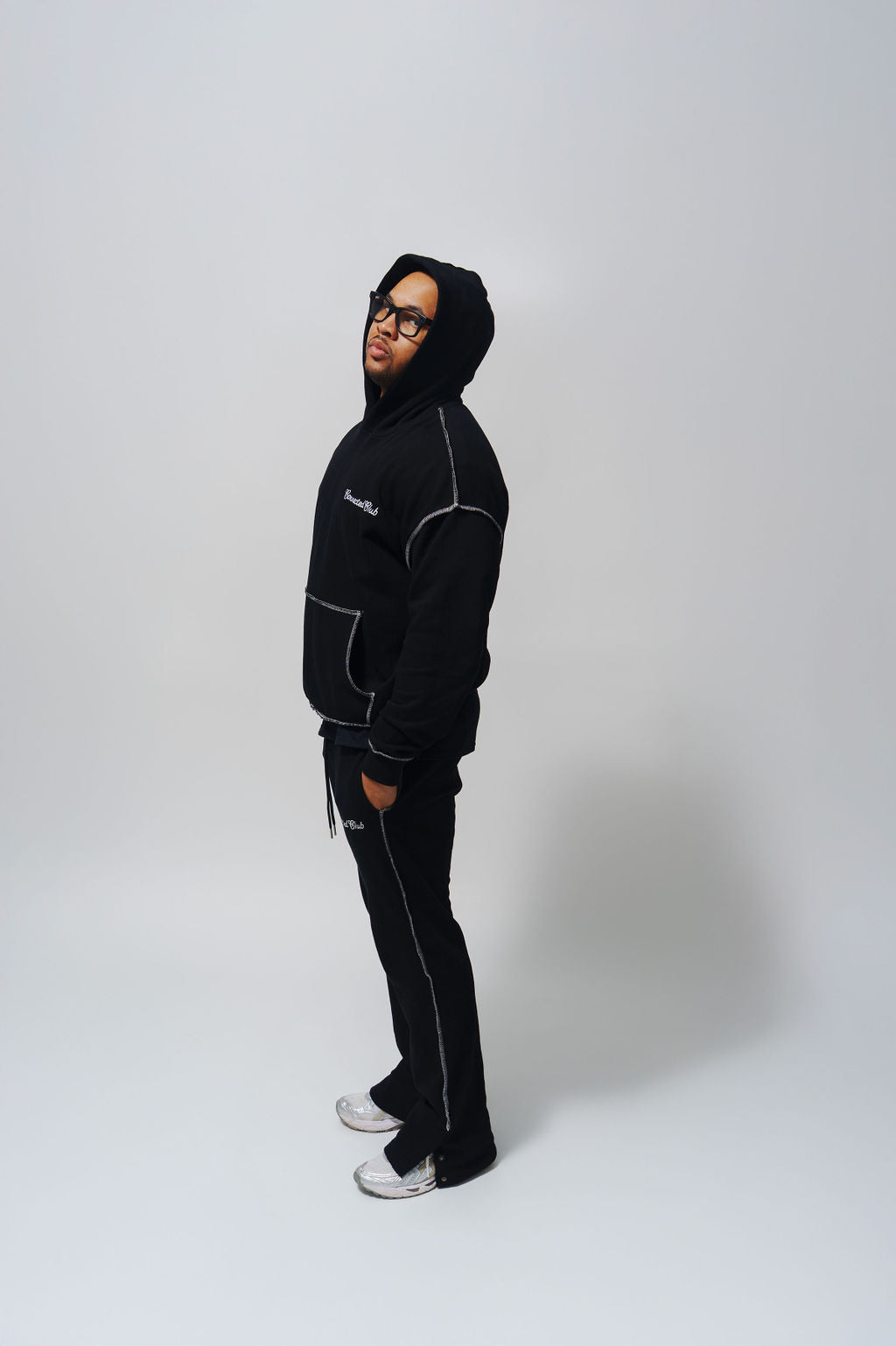CONNECTED CLUB SIGNATURE BLACK SWEATSUIT