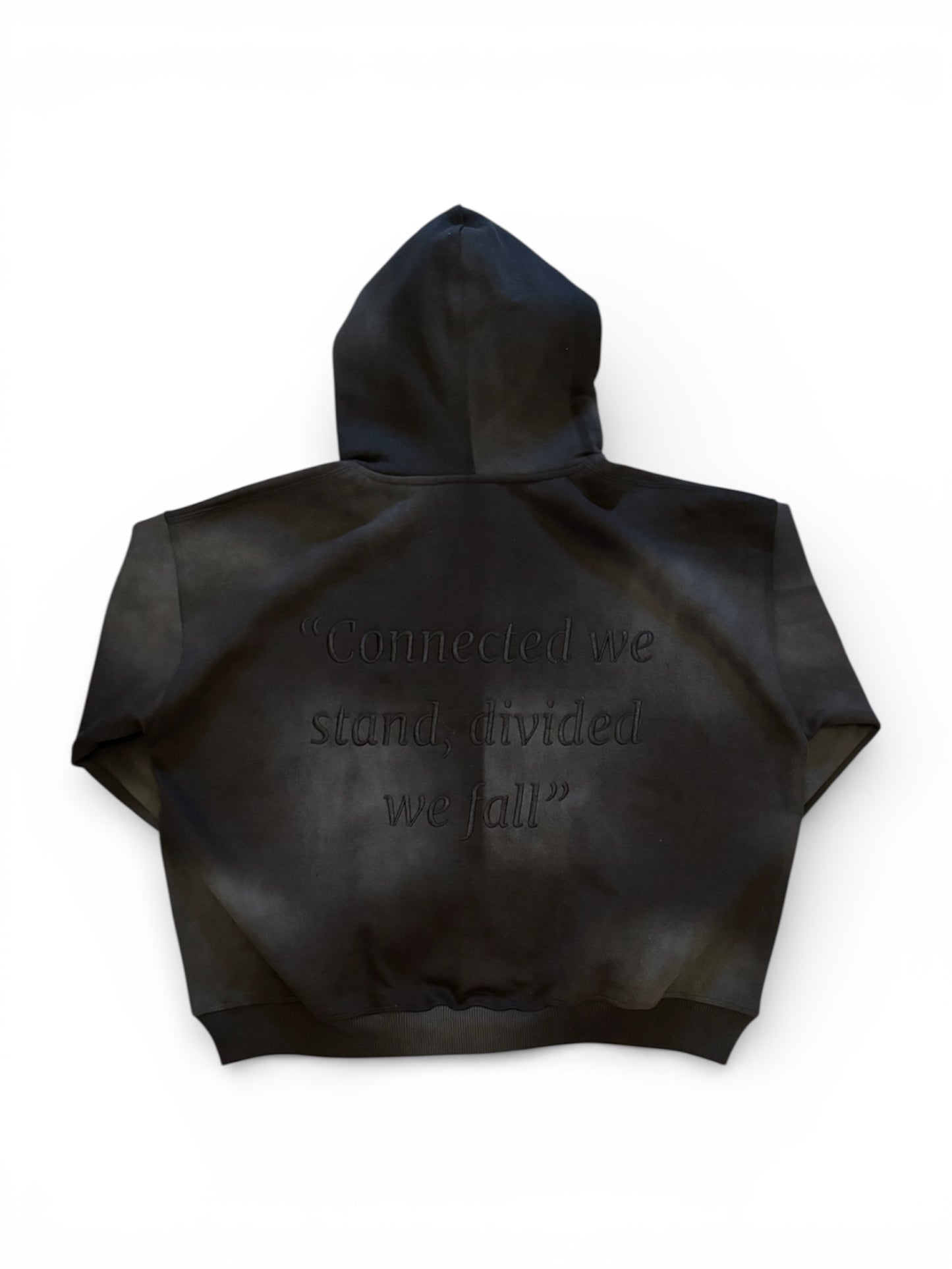 CONNECTED CLUB LOGO ZIP-UP HOODIE