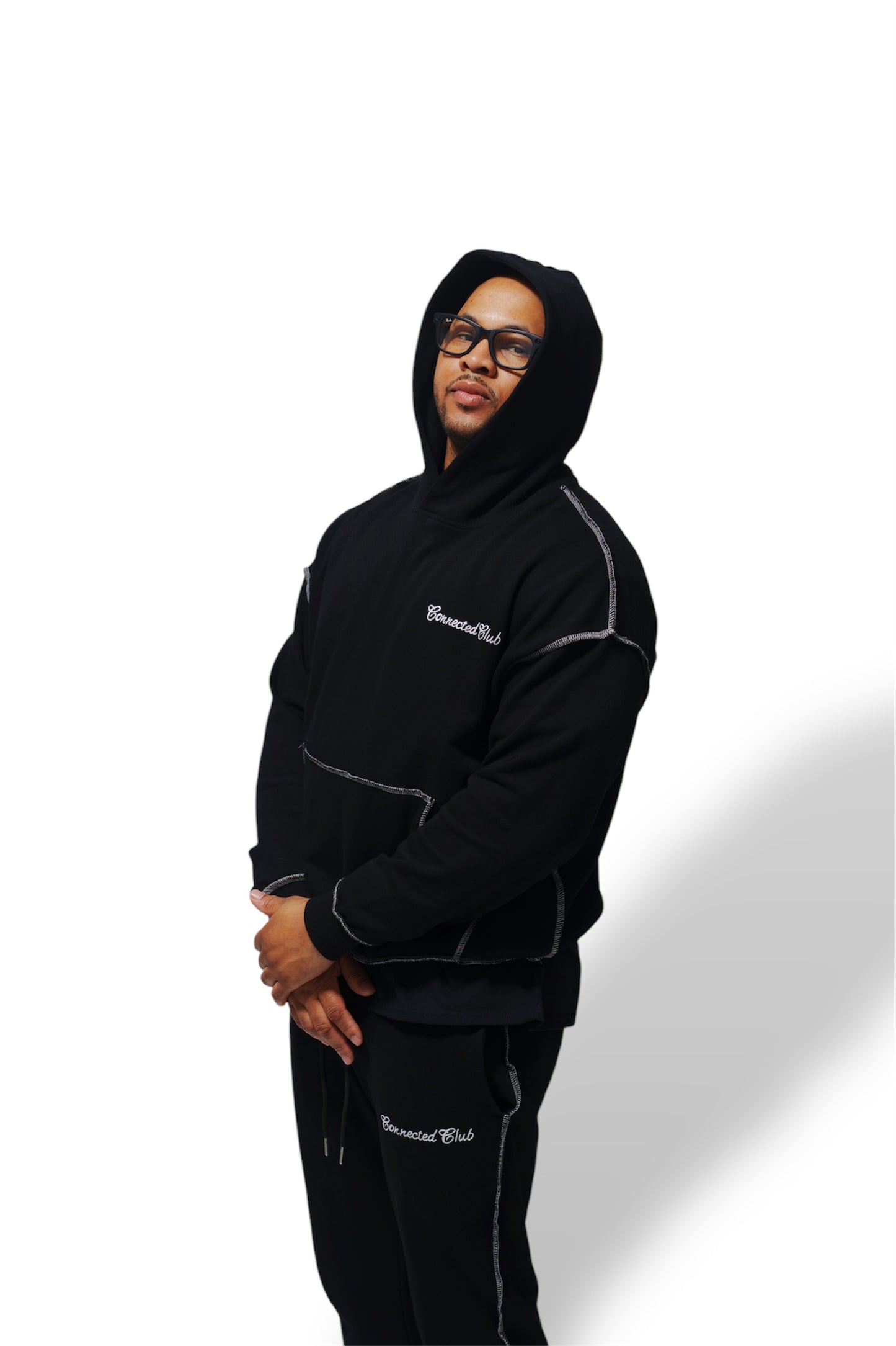 CONNECTED CLUB SIGNATURE BLACK SWEATSUIT