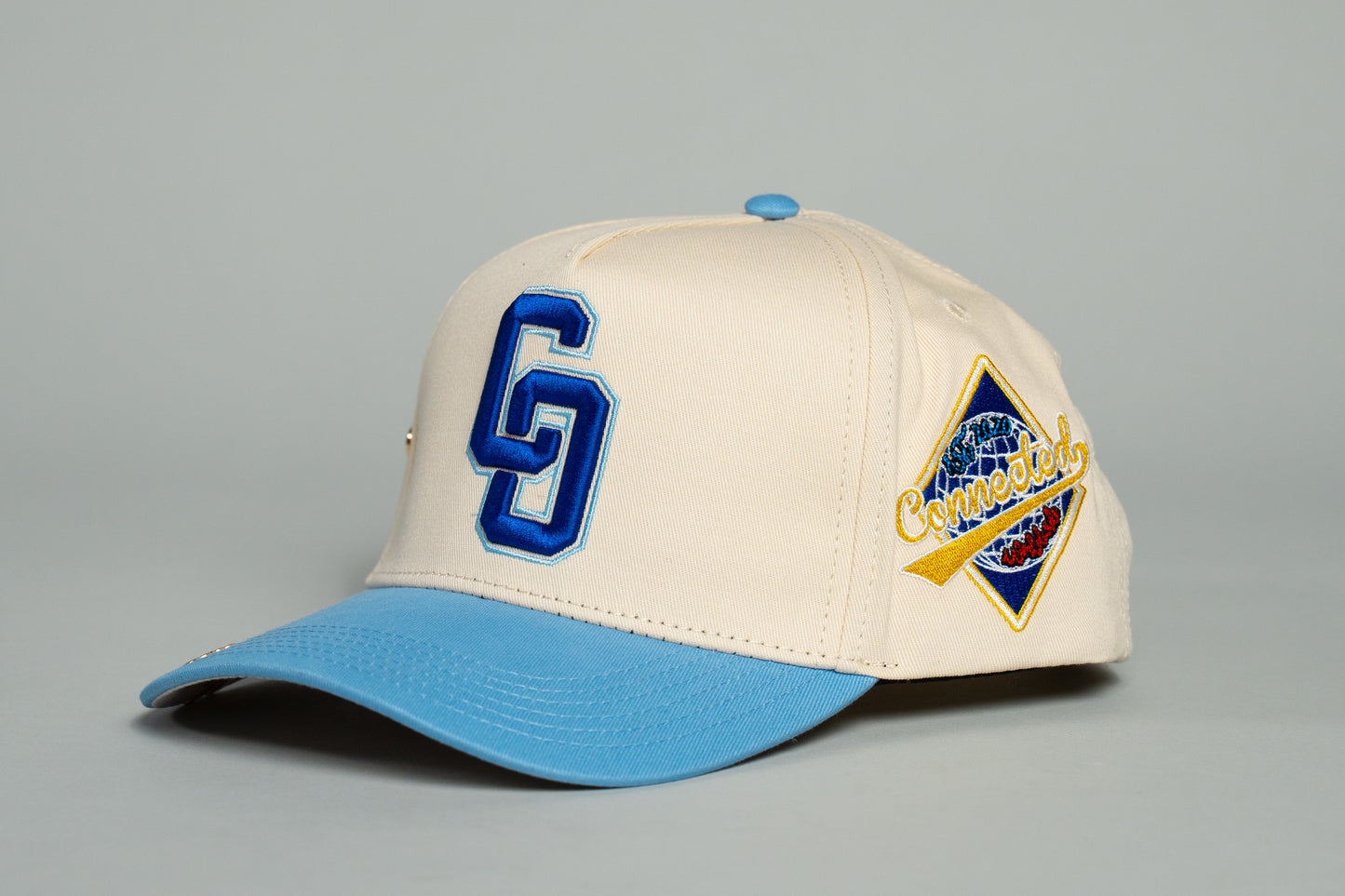 CONNECTED CLUB X WORLDWIDE BLUE SNAPBACK