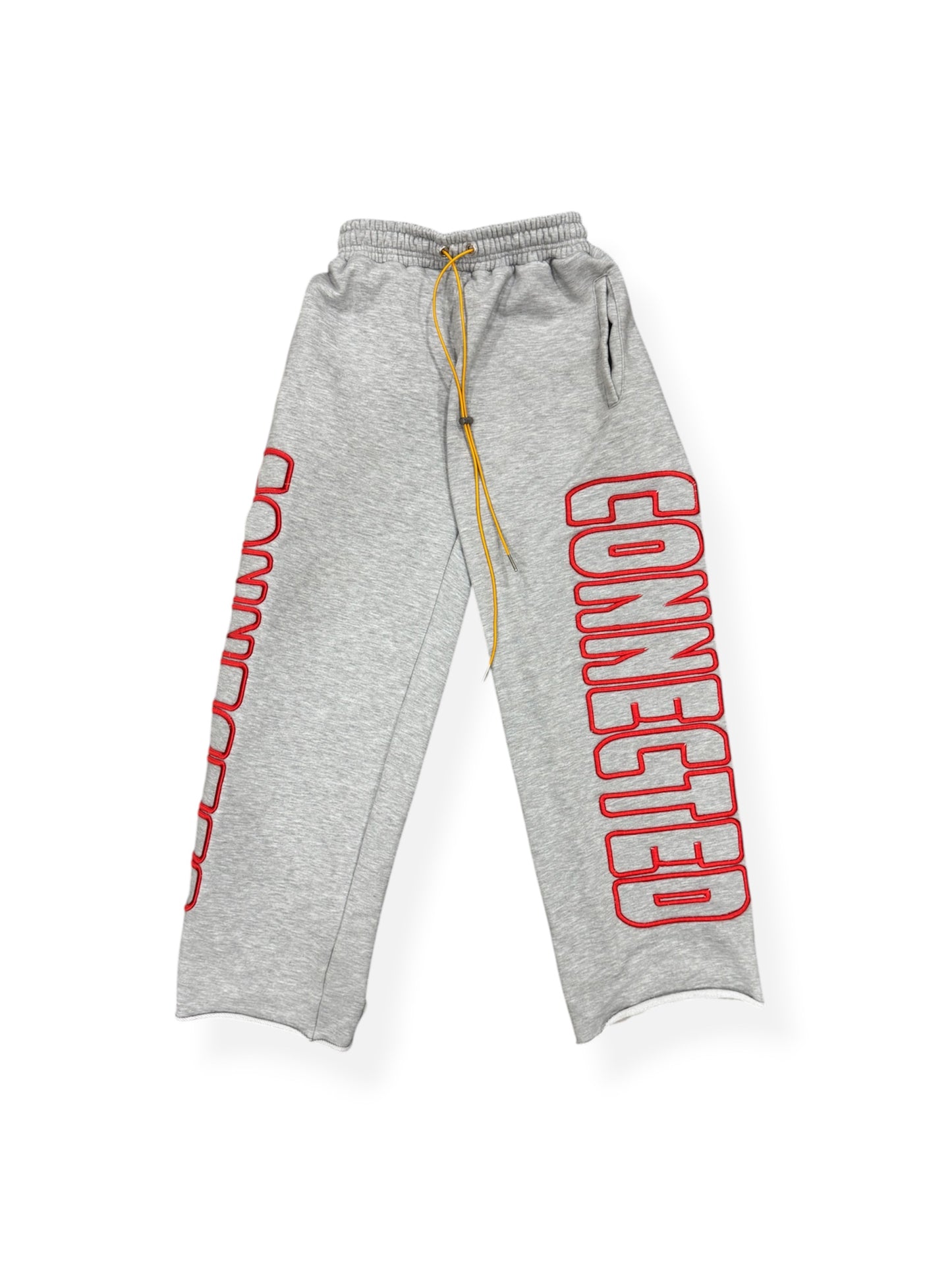 CONNECTED CLUB GRAY WITH RED HEAVYWEIGHT PANTS