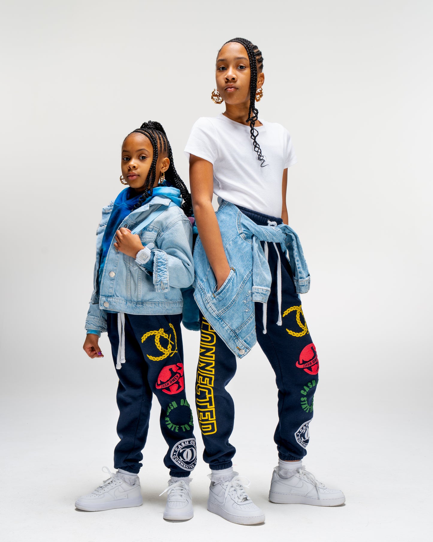 CONNECTED CLUB KIDS NAVY BLUE SWEATPANTS
