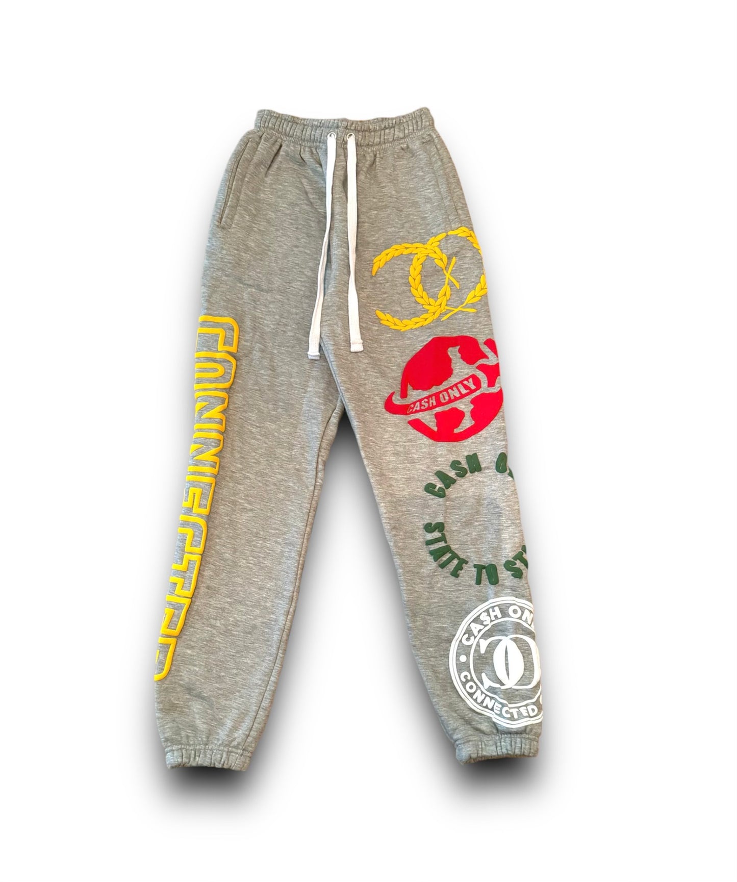 CONNECTED CLUB GRAY SWEATPANTS