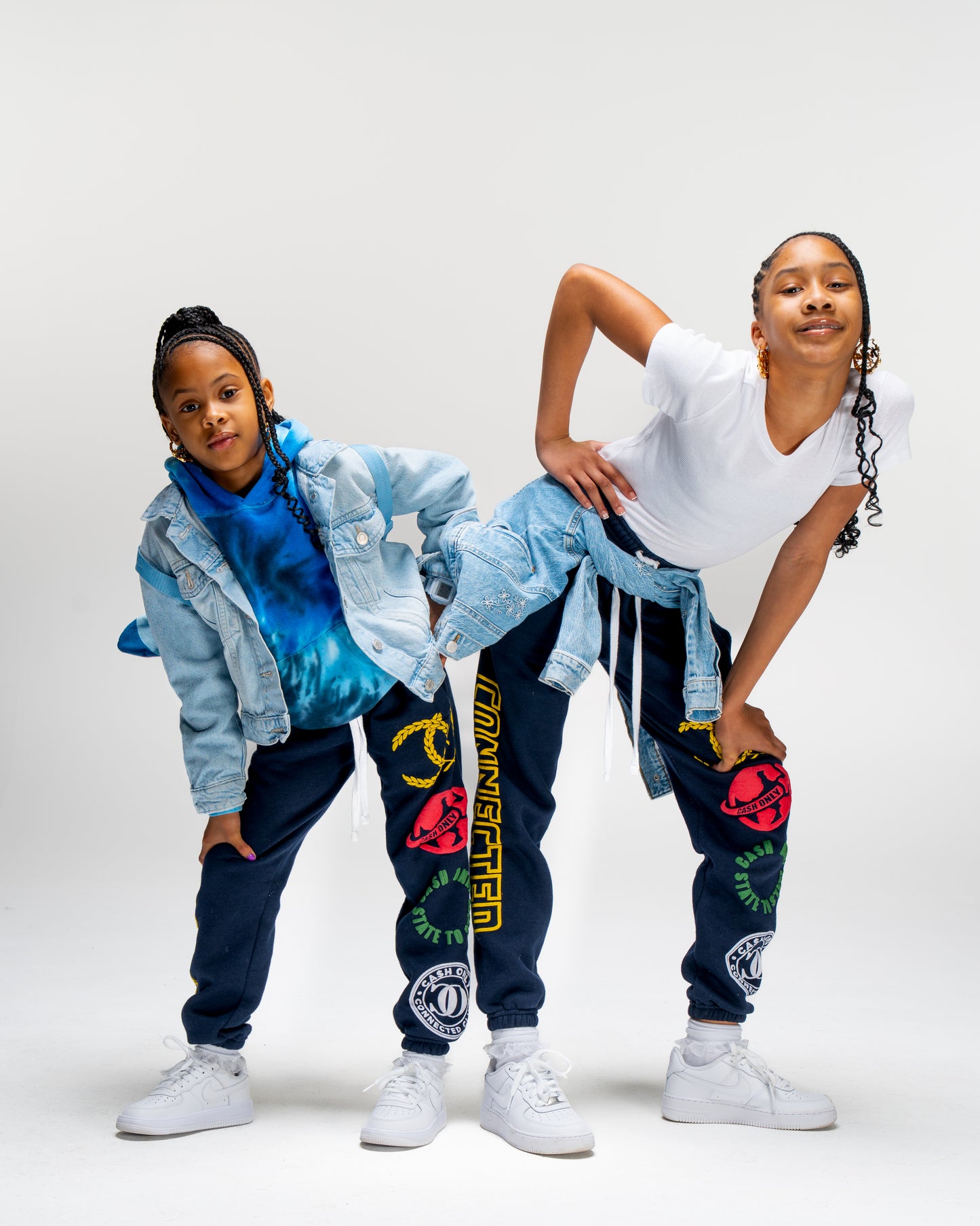 CONNECTED CLUB KIDS NAVY BLUE SWEATPANTS