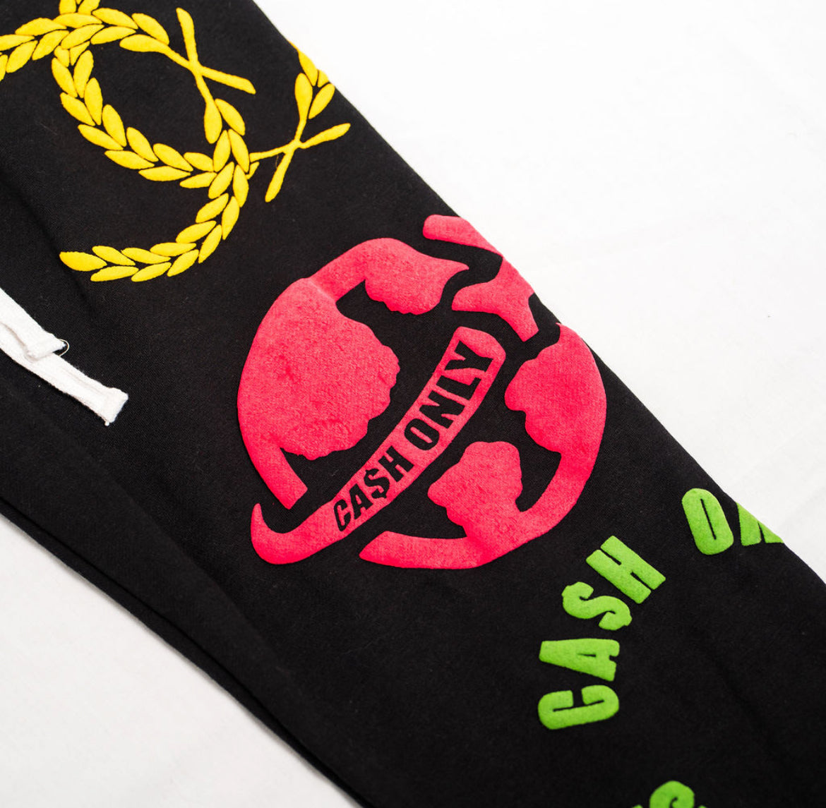 CONNECTED CLUB BIRDMAN JUNIORS BLACK SWEATPANTS