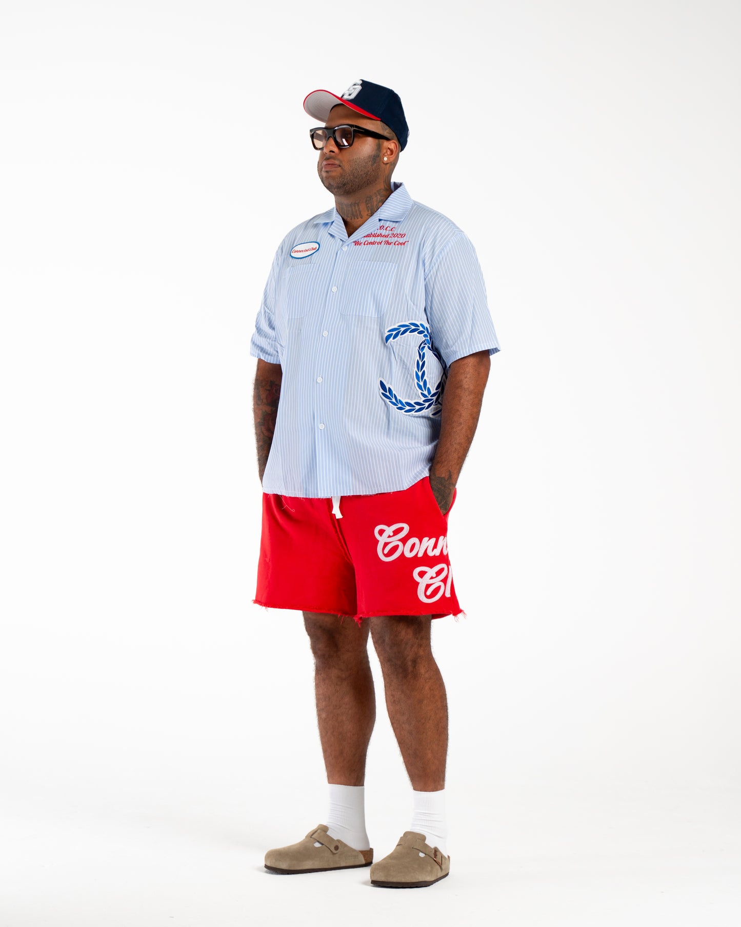 CONNECTED CLUB RED SHORTS