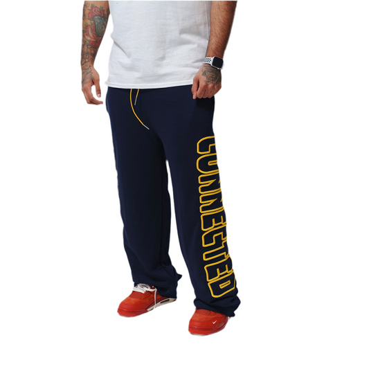 CONNECTED CLUB NAVY BLUE HEAVYWEIGHT PANTS