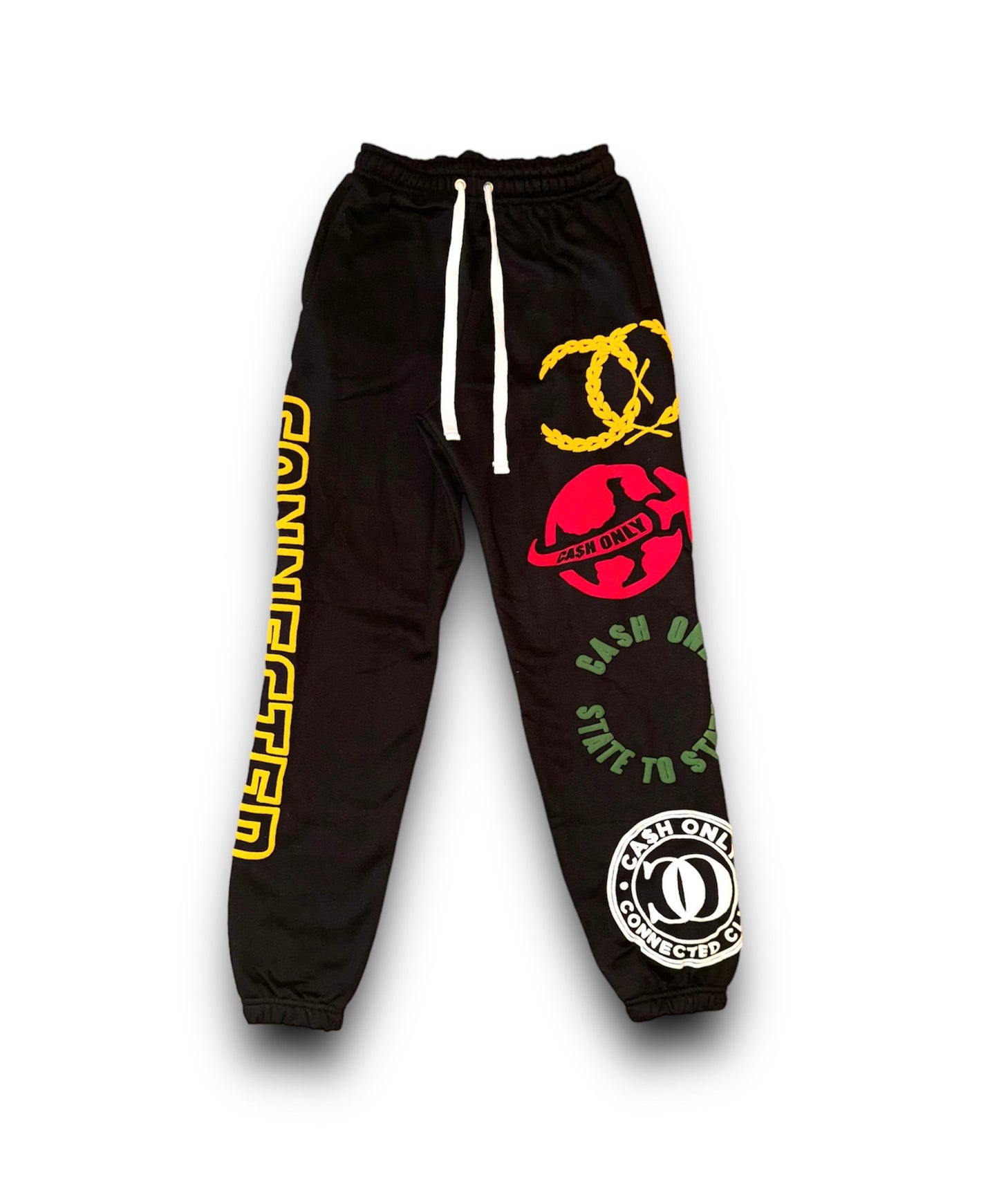 CONNECTED CLUB X BLACK SWEATPANTS